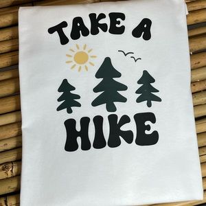 Medium tshirt “take a hike”